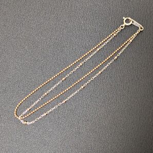 【即日発送】TAKE-UP テイクアップ ブレスレット ダブルチェーン k10