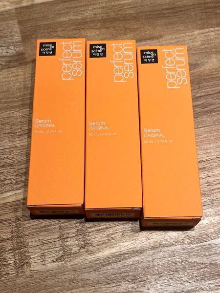 ミジャンセン オリジナルセラム 80ml 3本 ヘアオイル
