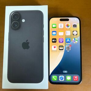 iPhone 16 新品 128GB simフリー ブラック