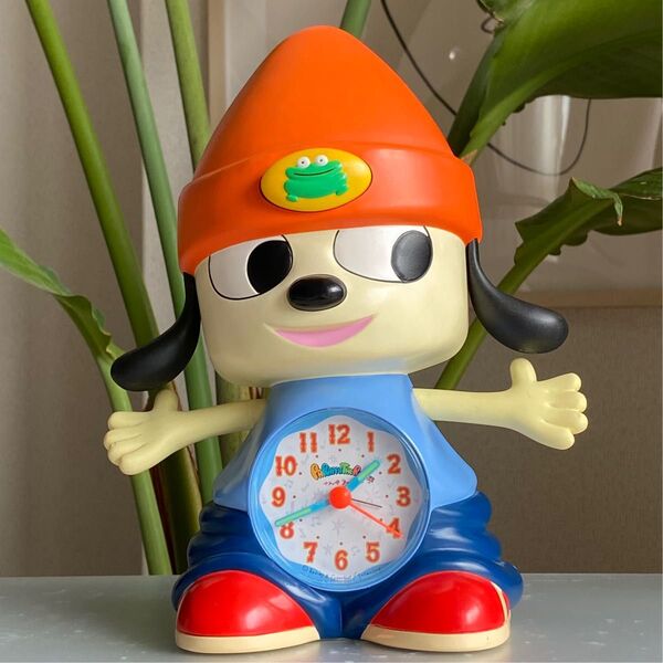 【 希少 レア パラッパラッパー 目覚まし時計 PARAPPA THE RAPPER 】 置時計 目覚まし時計 当時物