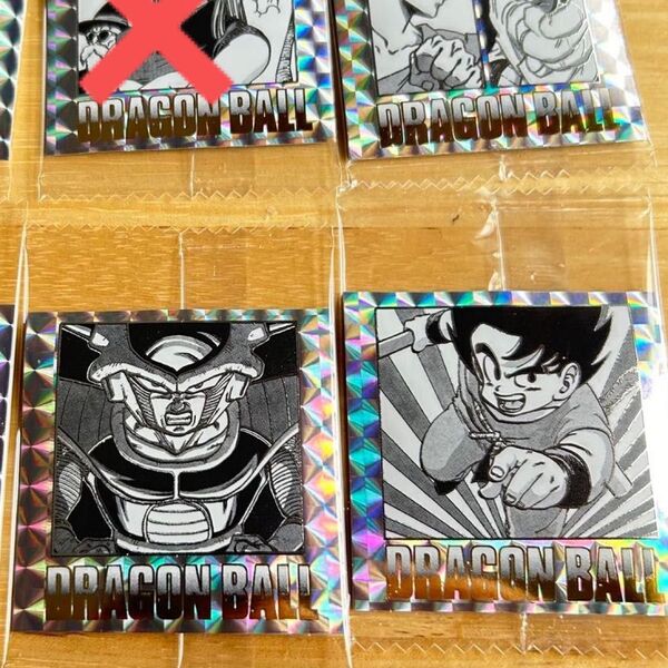 ドラゴンボール40周年記念 オリジナルイラストレーション シールウエハース 25巻 8巻