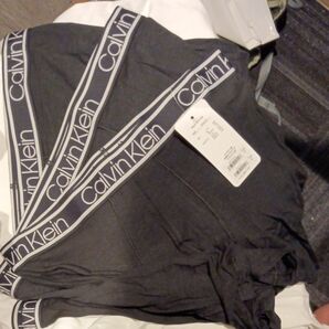 Sora専用☆Calvin Klein☆ ボクサータイプ 3枚Mサイズ、黒色☆新品未使用☆