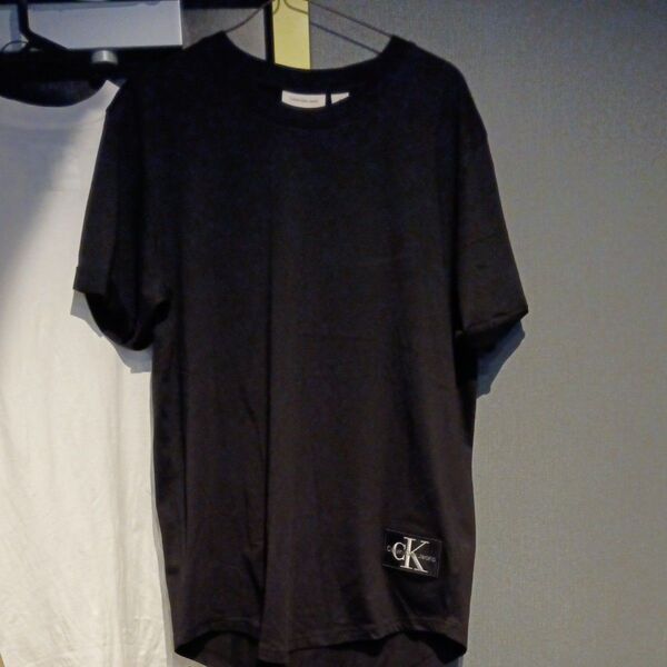 月末大決算セール!大特価!☆Calvin Klein Jeans ☆ロゴTシャツ ☆黒 Mサイズ☆新品未使用☆店頭7700円以上