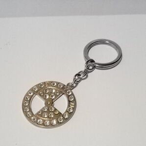 新品 長期保管品 BMW ラインストーン キーホルダー キーリング