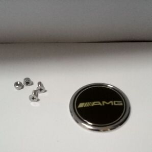 新品 長期保管品 メルセデス・ベンツ AMG ボンネットエンブレム ボンネットバッジ ボンネットマスコット