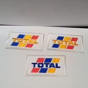 ☆新品 長期保管品 トタル (旧ロゴ) TOTAL 刺繍 ワッペン