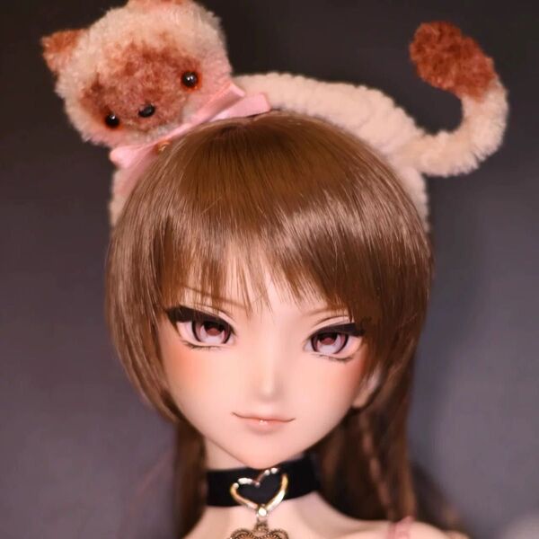 カスタムドール ヘッドセミホワイト 1/3スケール用