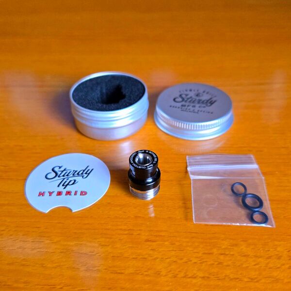 SturdyTip HYBRID ドリップチップ dotAIO Boro 電子タバコ VAPE