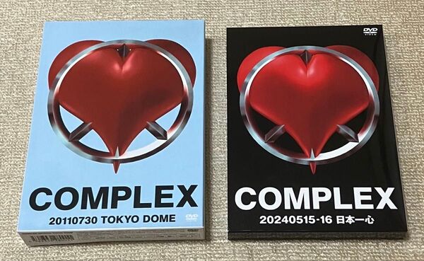 DVD COMPLEX 20110730 TOKYO DOME 20240515-16 日本一心 2セット 吉川晃司 布袋寅泰
