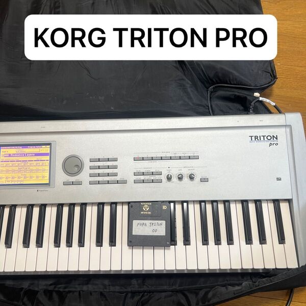 KORG TRITON PRO シンセサイザー キーボード KORG 音源モジュール 76鍵盤 電子ピアノ コルグ