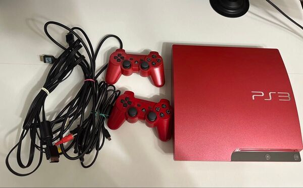 Playstation PS3 スカーレットレッド 本体 CECH-3000B赤