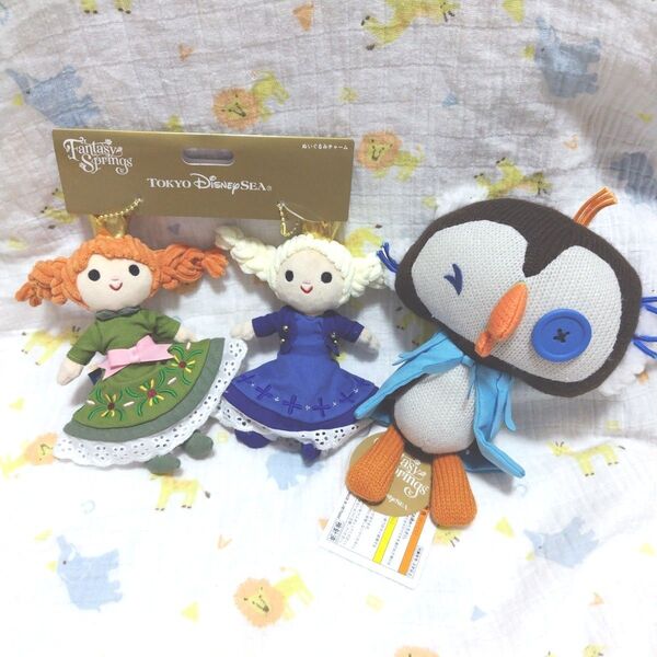ディズニーシー ディズニーランド アナ雪 ファンタジースプリングス ぬいぐるみチャーム ぬいぐるみ サーヨルゲンビョルゲン