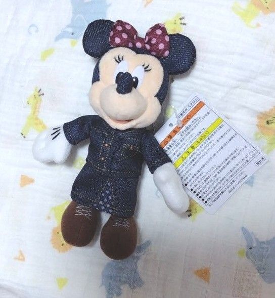 ディズニーランド ディズニーシー ディズニー ぬいぐるみバッジ ぬいぐるみ ミニー ウエスタン ビッグサンダーマウンテン デニム