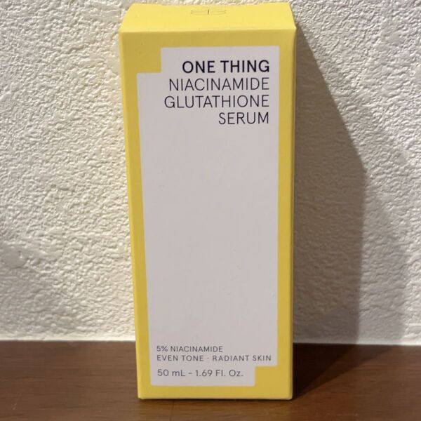 ONE THING ナイアシンアミド グルタチオンセラム