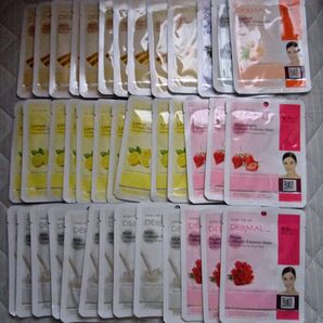 DERMAL フェイスマスク 40枚セット フェイスパック