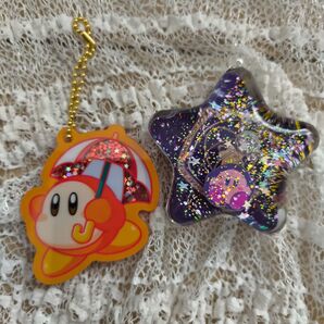 星のカービィ オイルチャーム ホロシャカアクリルキーホルダー ワドルディ