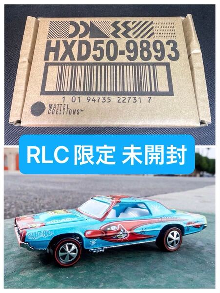 マテル RLC限定 ホットウィール Hot Wheels Kenny Scharf Custom T-Bird ケニー・シャーフ