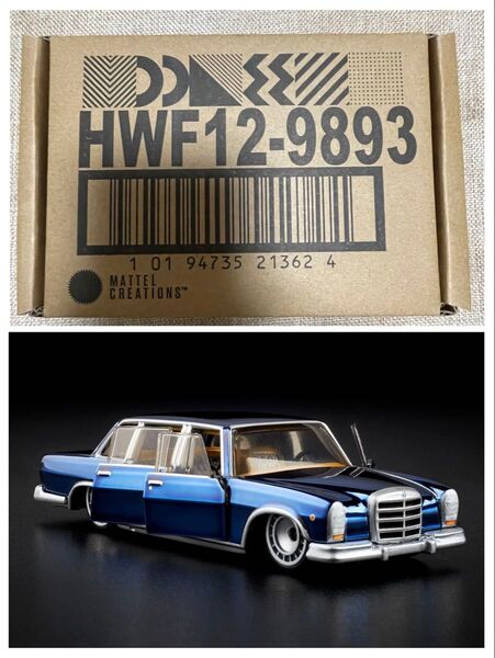 新品 未開封 ホットウィール Hot Wheels RLC Exclusive 1964 Mercedes-Benz 600