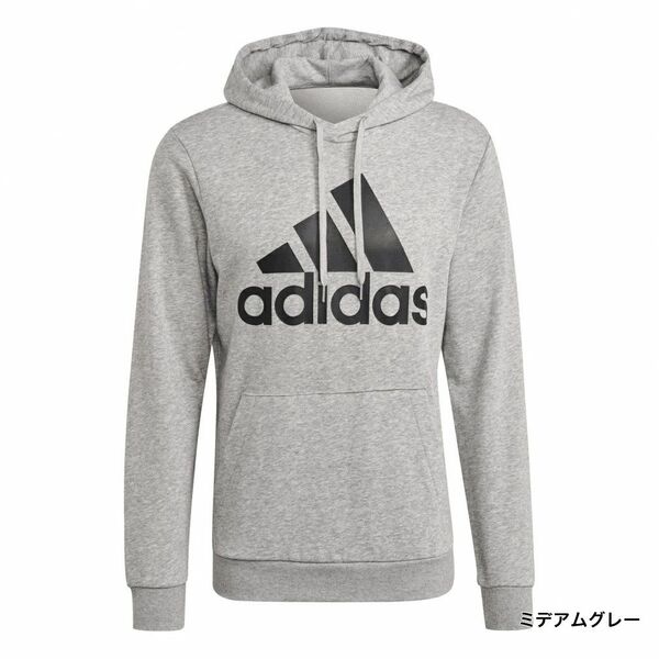 新品 アディダス パーカートレーナー Mグレー