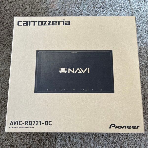 新品 Pioneer Carrozzeria パイオニア カロッツェリア 楽ナビ 9V型 AVIC-RQ721-DC