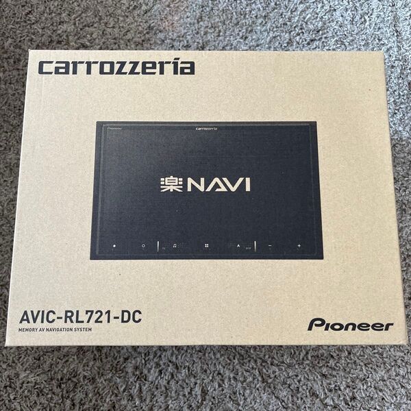 新品 Pioneer Carrozzeria パイオニア カロッツェリア 楽ナビ 8V型 AVIC-RL721-DC