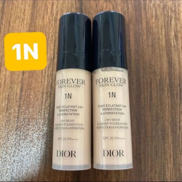 ディオールスキン フォーエヴァー フルイド グロウ 1N 5ml x 2本