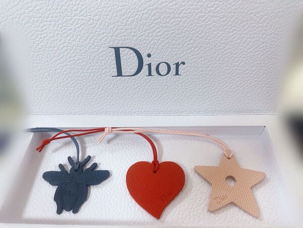 美品 Dior/ディオール ノベルティ バックチャーム/シルバー会員限定ノベルティ