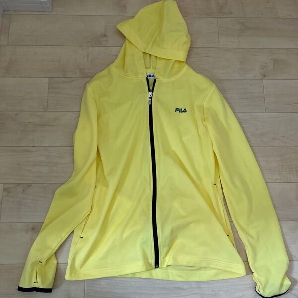 FILA ジップアップ ラッシュガード M