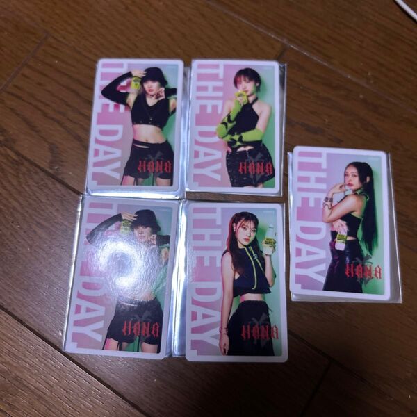 HANA ボディメンテ THE DAY トレカ5枚セット