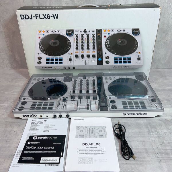 Pioneer DDJ-FLX-6-W パイオニア DJコントローラー 白