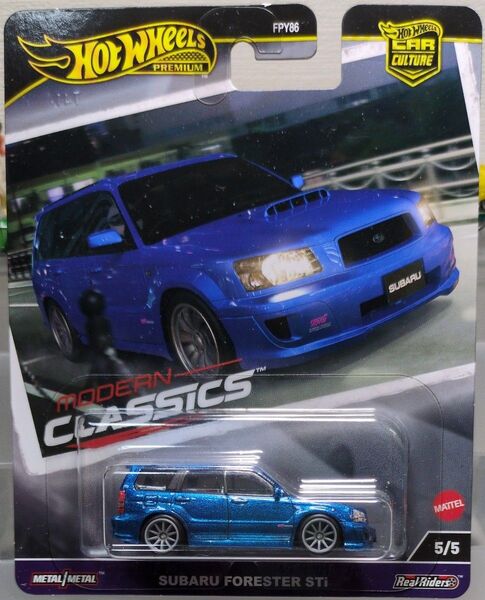 ホットウィール SUBARU FORESTER STi モダン クラシックス スバル フォレスター