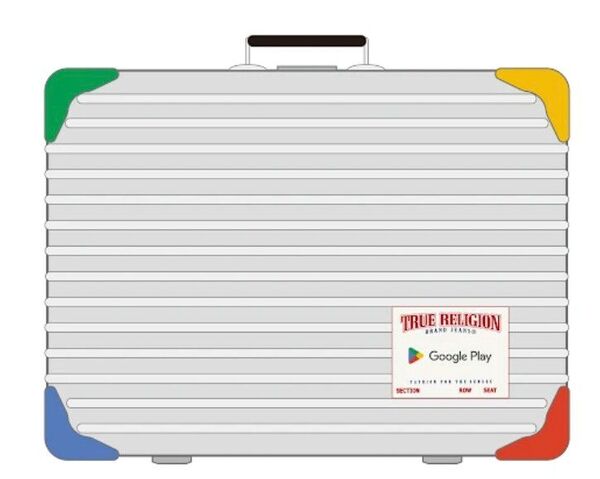 GTR ALUMINIUM LAPTOP CASE (SILVER) Google Play キャンペーン当選品