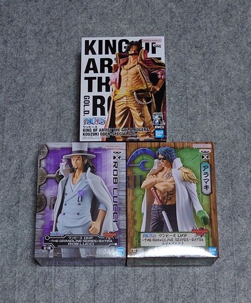 ワンピース KING OF ARTIST ゴール・D・ロジャー, DXF ロブルッチ, アラマキ