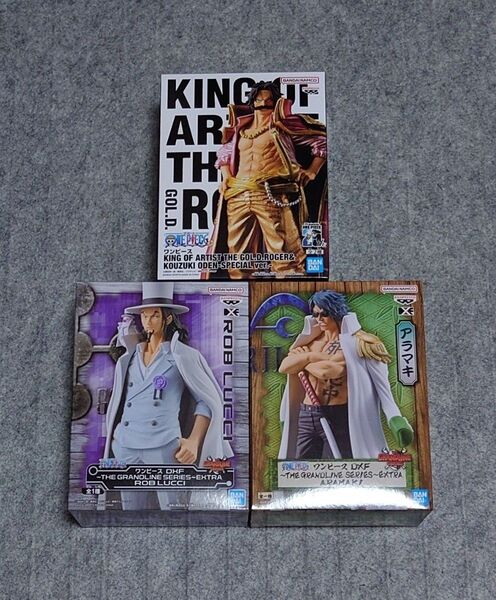 ワンピース KING OF ARTIST ゴール・D・ロジャー, DXF ロブルッチ, アラマキ