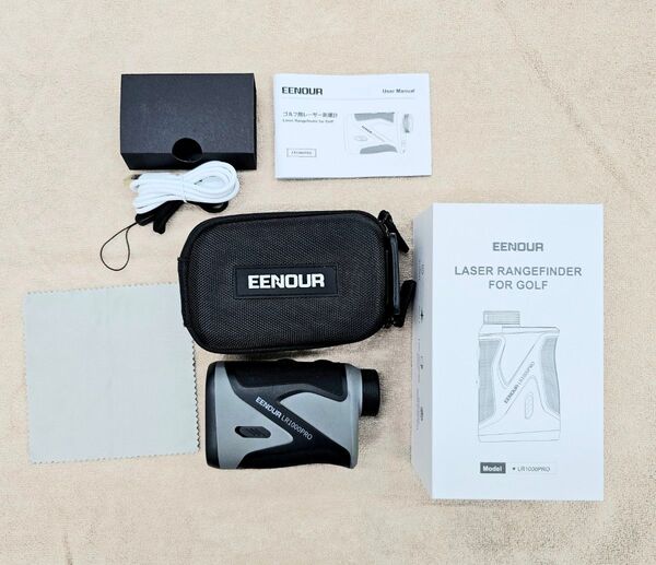 【美品】EENOUR LR1000 PRO イーノウ ゴルフ用レーザー距離計 OLED 赤・緑表示