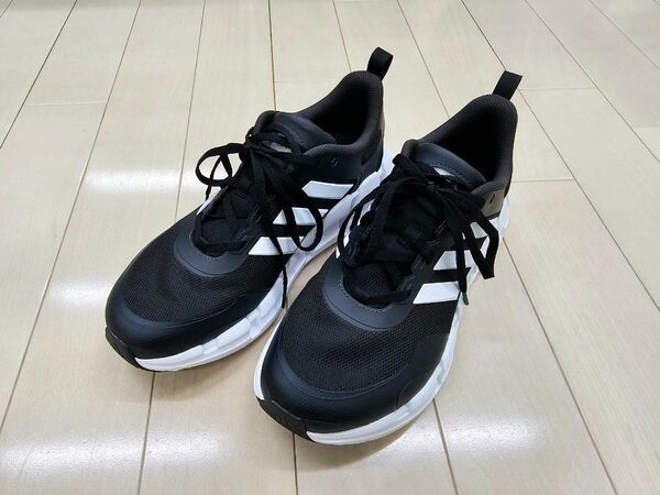 【新品/希少】アディダス ベンティス クライマクール シューズ ブラック/ホワイト 27.5cm 正規品 黒白 Adidas