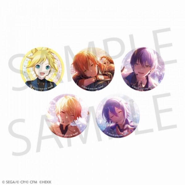 プロジェクトセカイ カラフルステージ! feat. 初音ミク × あんさんぶるスターズ!! グリッター缶バッジコレクション B