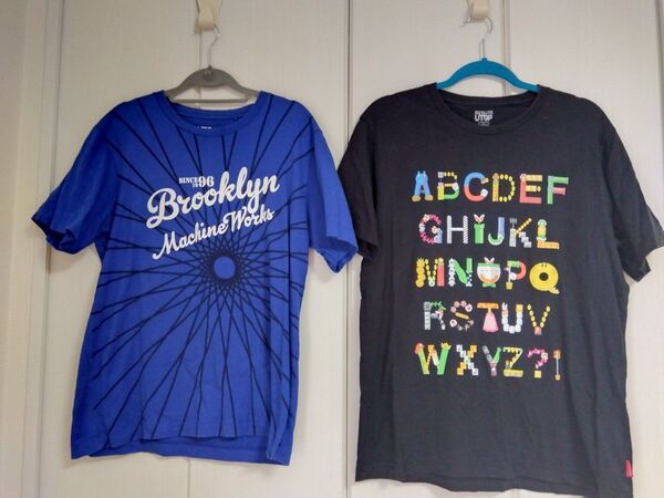 ユニクロ Tシャツ 2枚セット Lサイズ 綿100%コットン UT