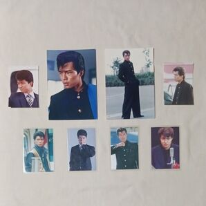 仲村トオル ブロマイド 生写真 ラミネートカード 中間徹 BE-BOP-HIGHSCHOOL 高校与太郎完結篇 高校与太郎哀歌