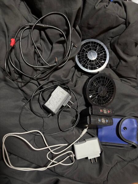 空冷服 ファン バッテリー 充電器 まとめ売り