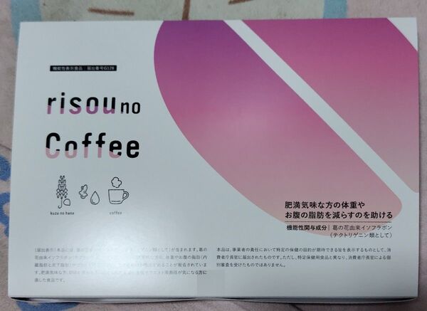 risou no Coffee 葛の花由来イソフラボン配合 機能性表示食品