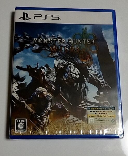 新品未開封 モンスターハンターワイルズ PS5