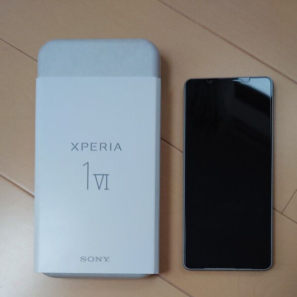Xperia 1 VI XQ-EC44 6.5インチ メモリー12GB ストレージ512GB プラチナシルバー SIMフリー