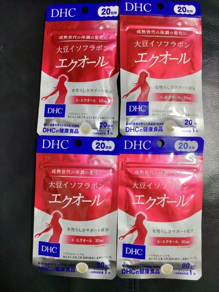 DHC 大豆イソフラボン エクオール サプリメント 4袋