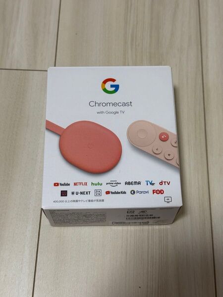 正規品 純正 Google Chromecast with TV クロームキャスト 4K 直販限定カラー