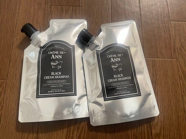 新品未開封 クレムドアン ブラッククリームシャンプー 300g 2つセット CREME DE ANN