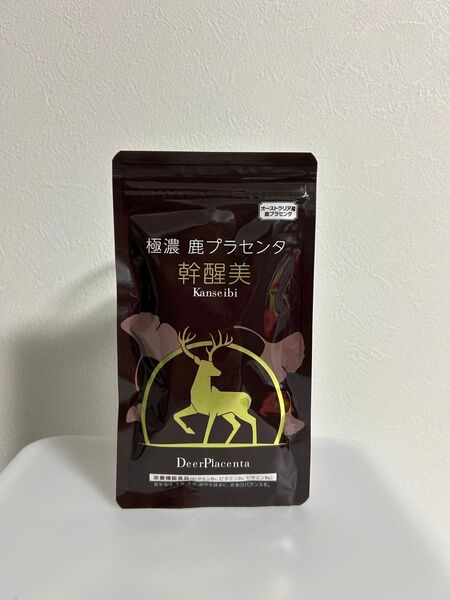 幹醒美 サプリ 極濃 鹿プラセンタ 60粒