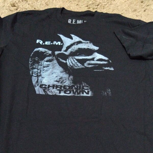 R.E.M. バンドTシャツ Chronic Town 黒 USA製