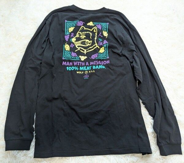 【XXLサイズ】MAN WITH A MISSION 2024NEO-WOLF ロンT