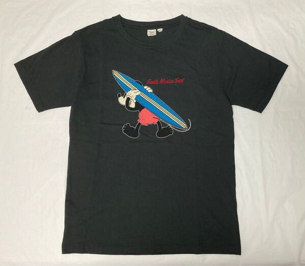 Disney ディズニー L ミッキーマウス サーフィン TEE 半袖 ミッキー tシャツ